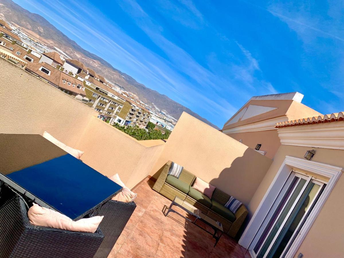Atico Deluxe Entre Centro Y Playa Salinas Con Terraza, Wifi, Piscina Climatizada, Gym, Sauna Y Garaje -Smart Tv Roquetas de Mar Ngoại thất bức ảnh
